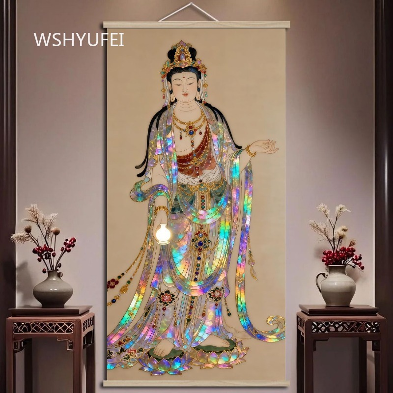 Chinese Style Buddhist Guanyin - огляд і ціна Home Textiles & Decorations