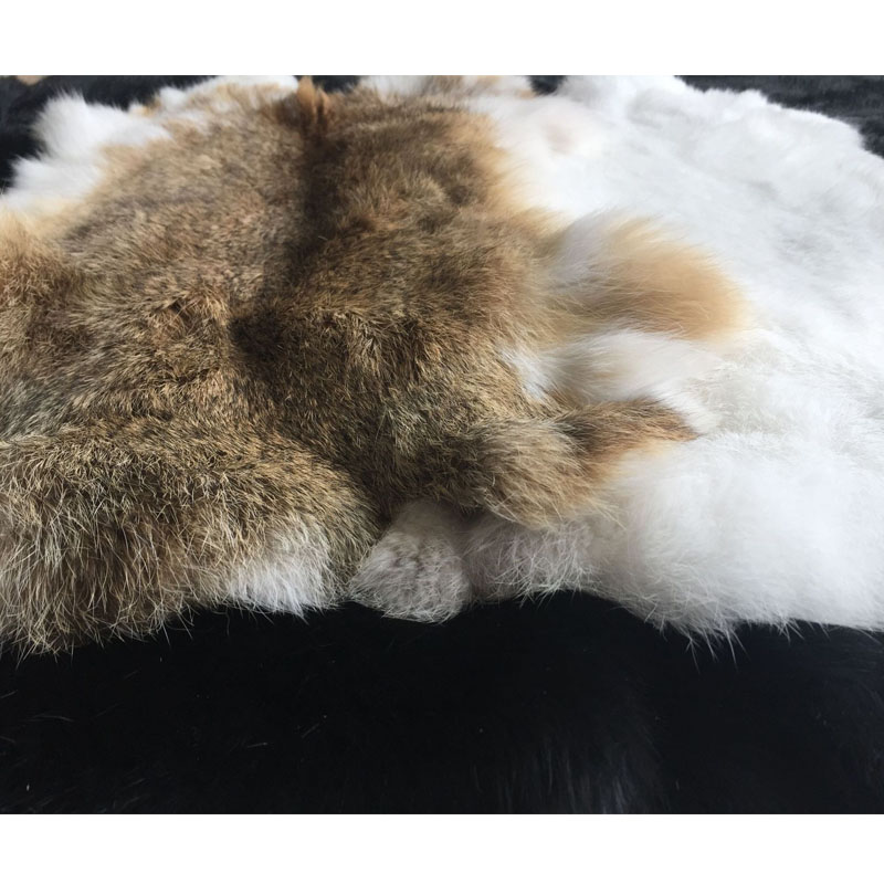 Nature Real Genuine Rabbit Fur - огляд і ціна Home Textiles Sale